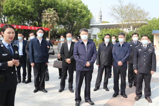 唐一军在河南省调研政法队伍教育整顿时强调 务必抓紧抓严抓实 务求有力有序有效
